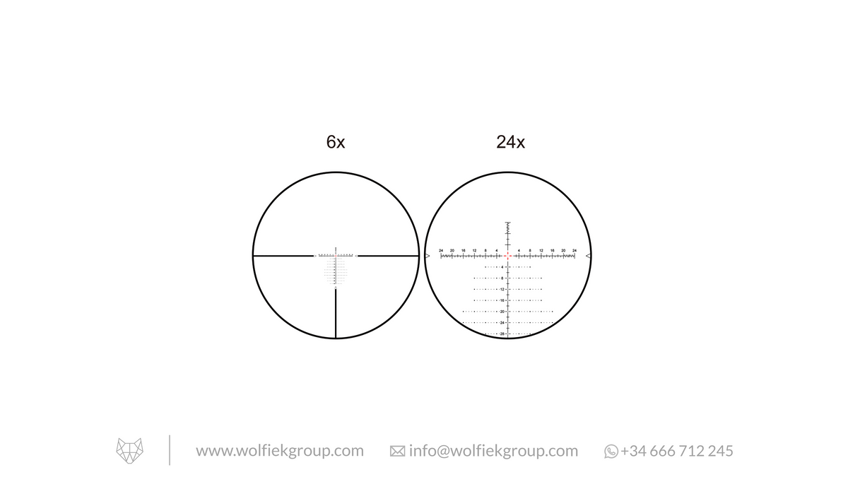 Vector Optics Taurus Riflescope · 6-24x50 HD MOA