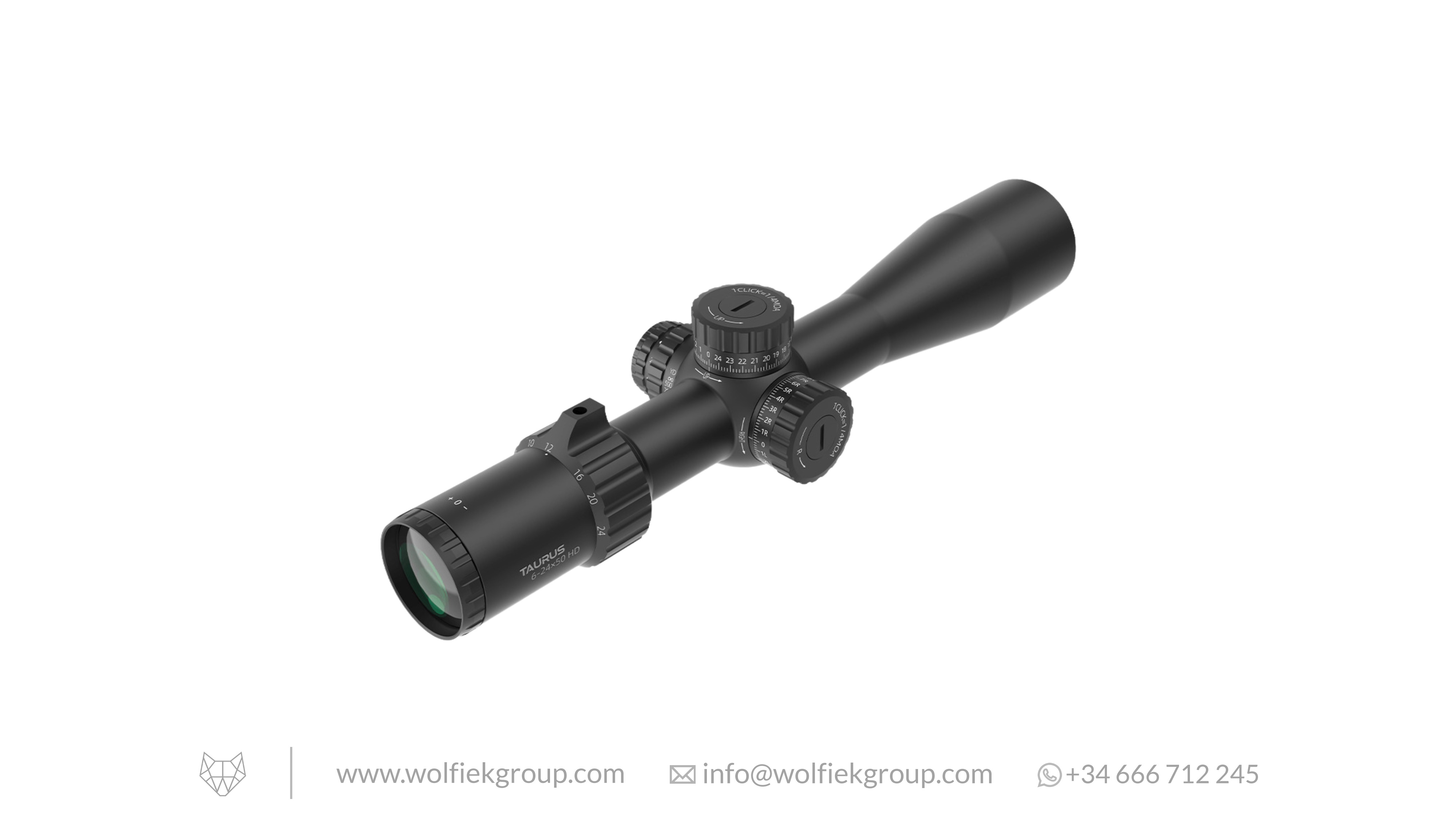 Vector Optics Taurus Riflescope · 6-24x50 HD MOA