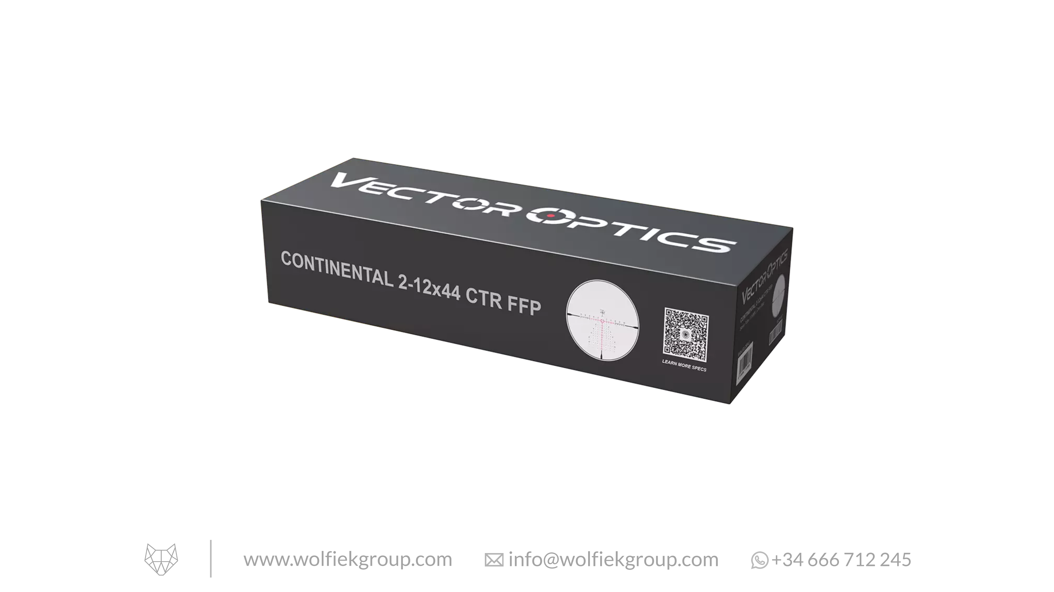 Vector Optics Continental Riflescope · x6 2-12x44 CTR MPVO