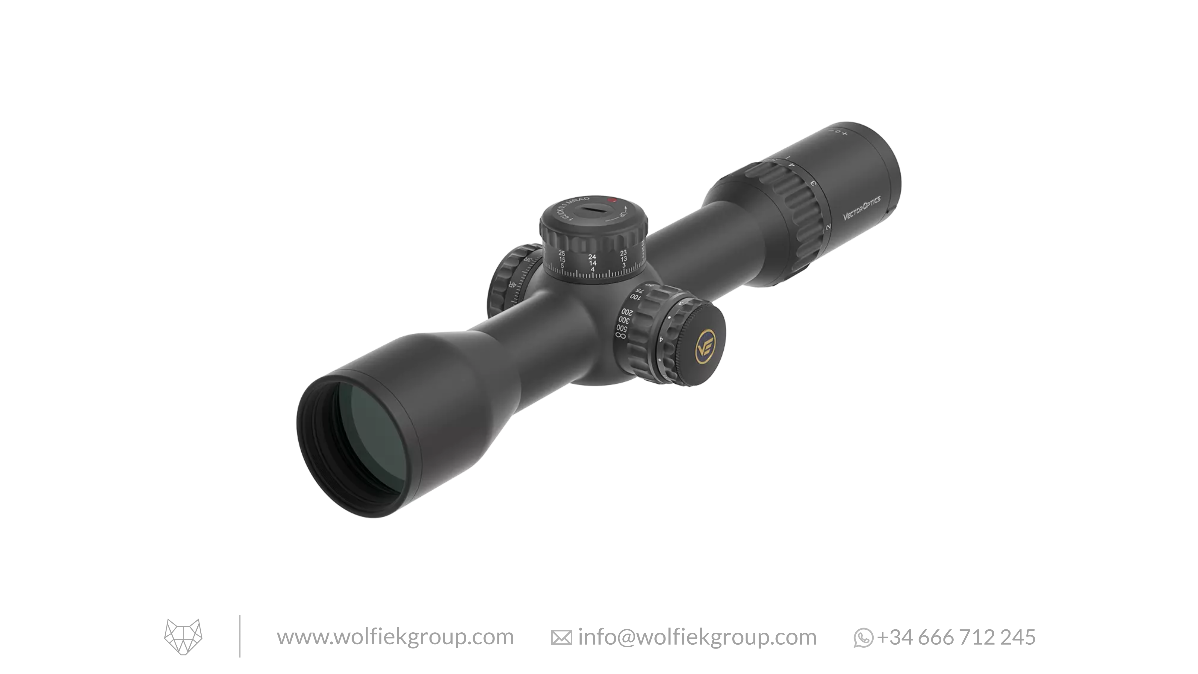 Vector Optics Continental Riflescope · x6 2-12x44 CTR MPVO