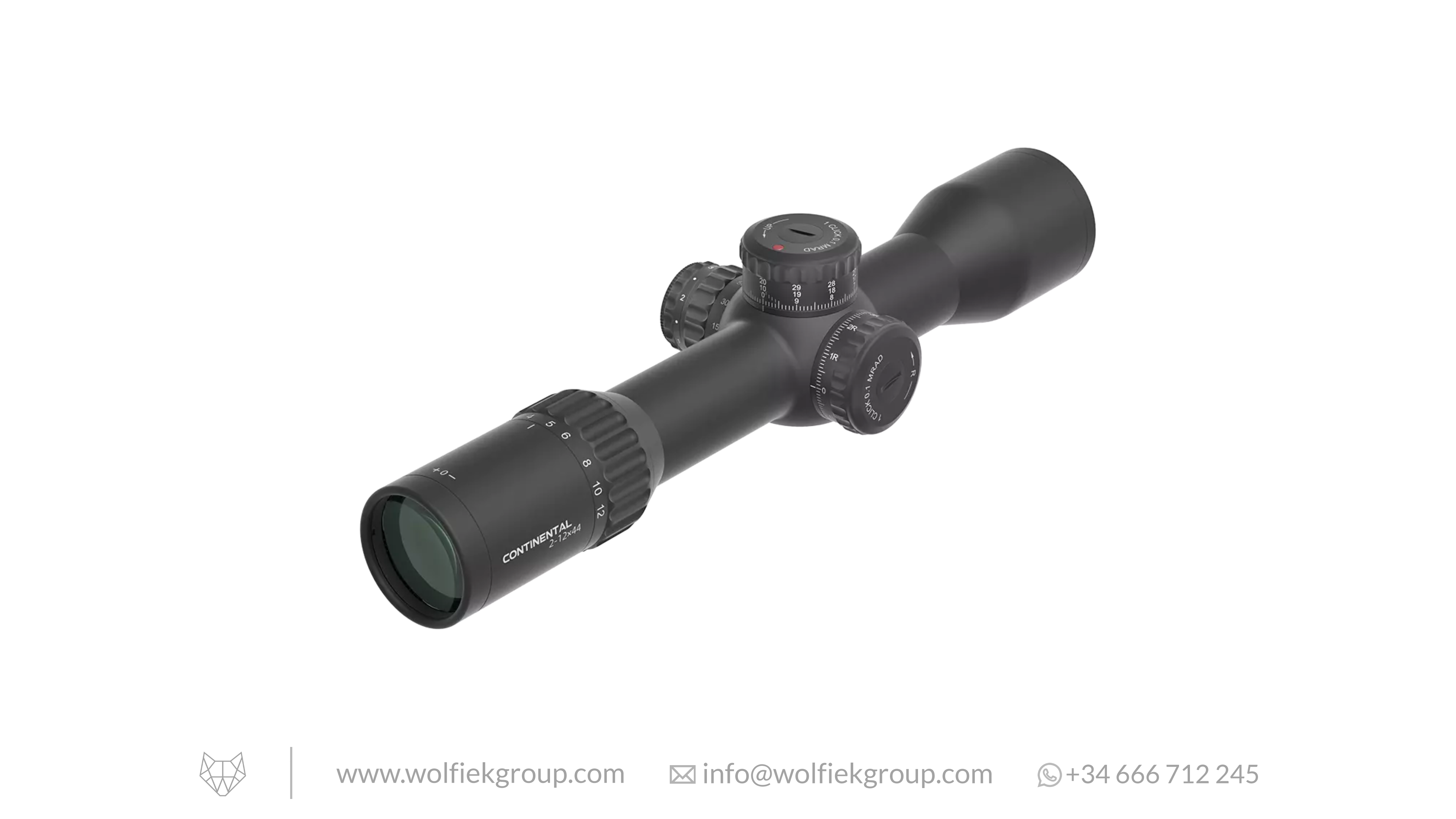 Vector Optics Continental Riflescope · x6 2-12x44 CTR MPVO