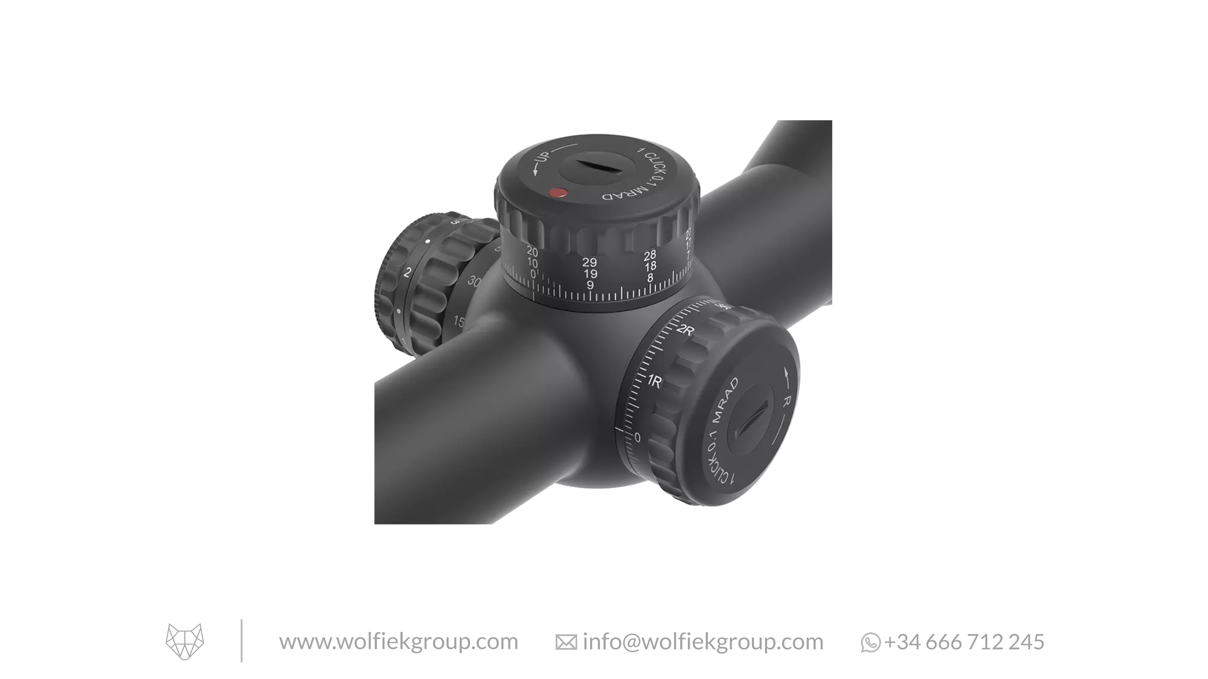 Vector Optics Continental Riflescope · x6 2-12x44 CTR MPVO