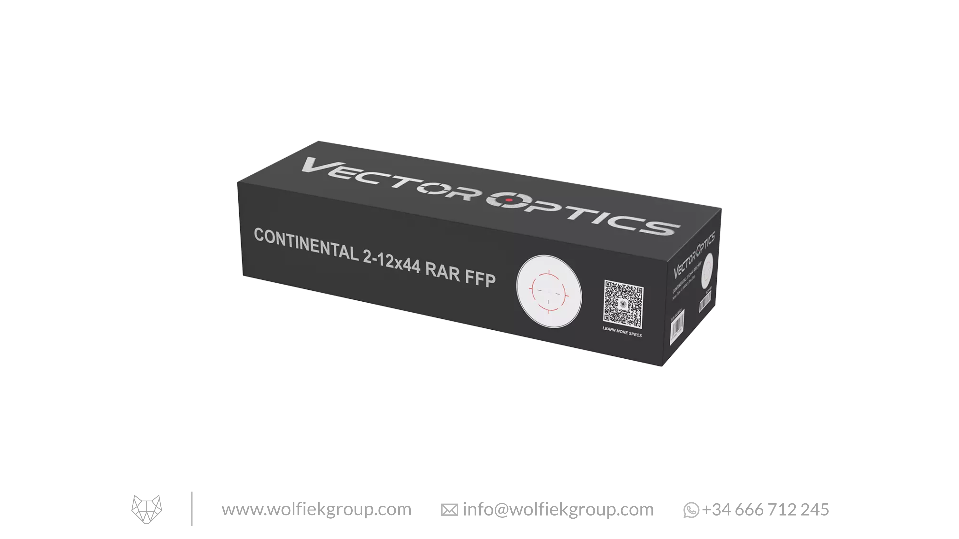 Vector Optics Continental Riflescope · x6 2-12x44 RAR MPVO