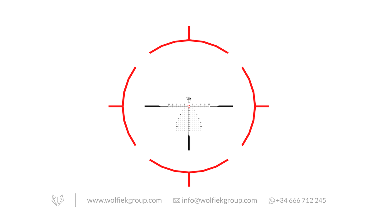 Vector Optics Continental Riflescope · x6 2-12x44 RAR MPVO