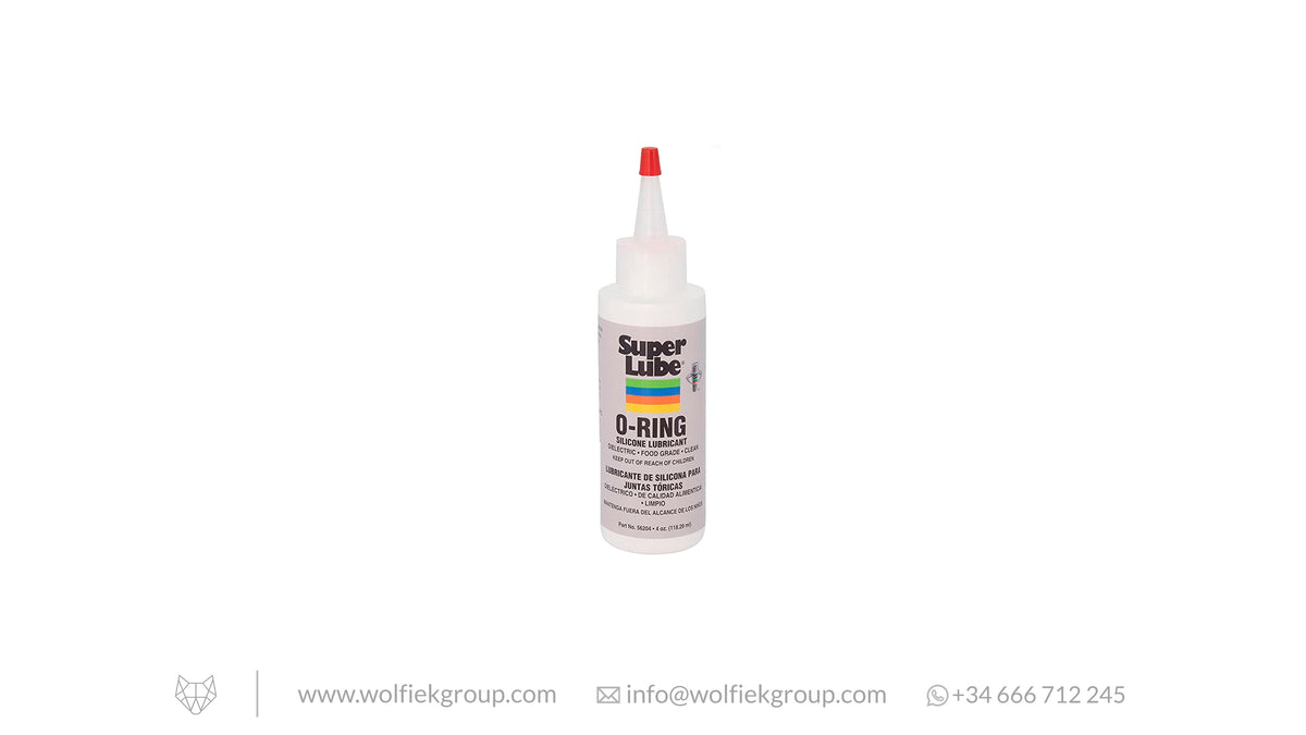 Tube of Super Lube silicone grease that hydrates the carbine 118.29ml