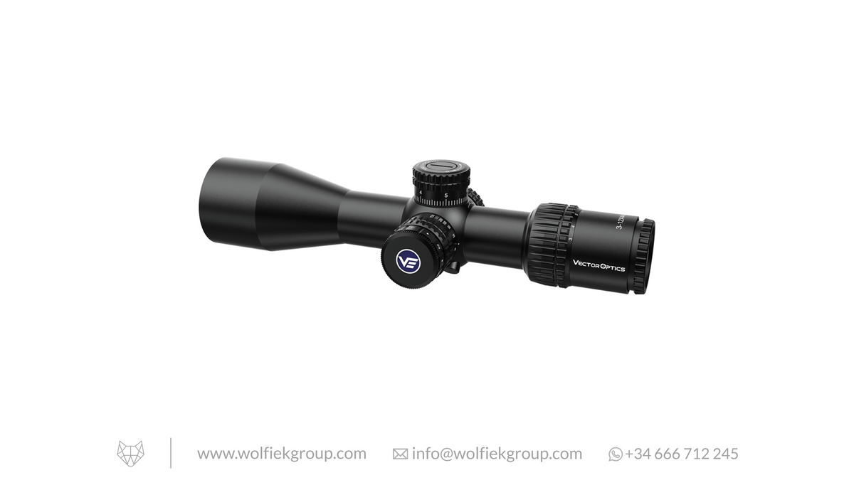 Vector Optics Veyron Compact Riflescope · 3-12x44IR SFP