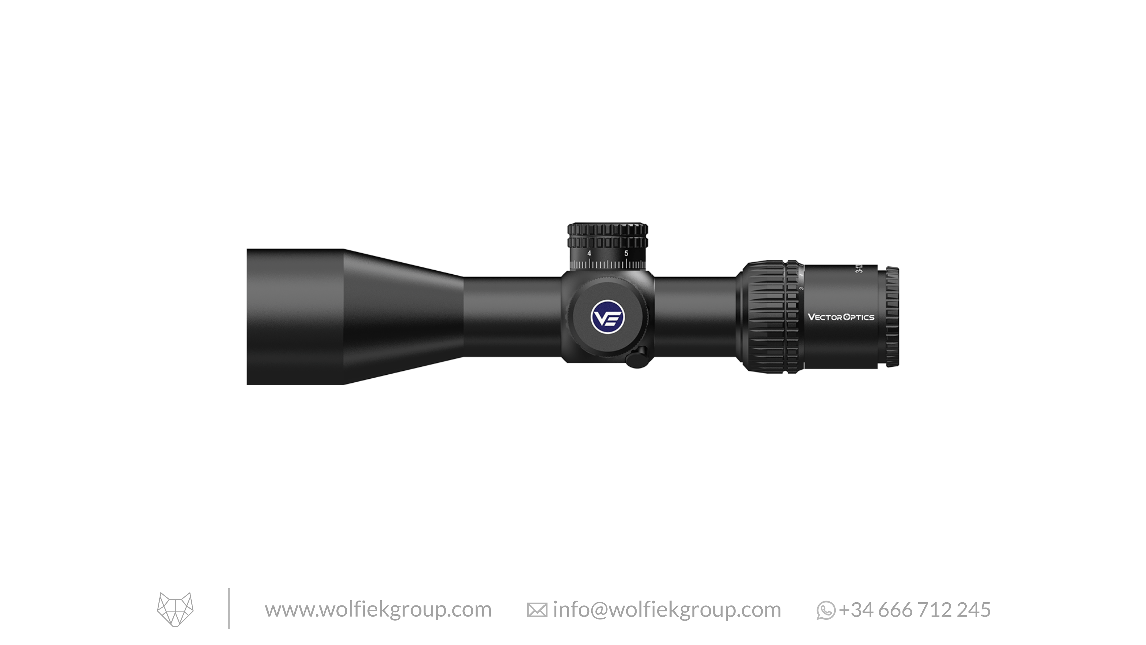 Vector Optics Veyron Compact Riflescope · 3-12x44IR SFP