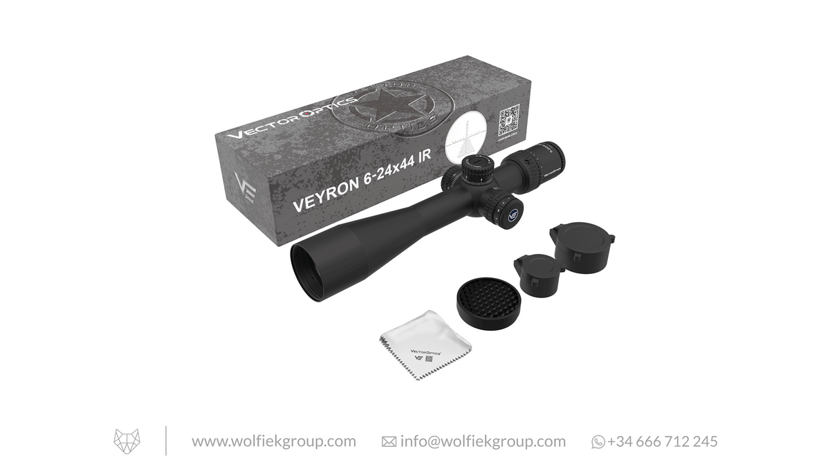 Vector Optics Veyron Compact Riflescope · 6-24x44IR SFP