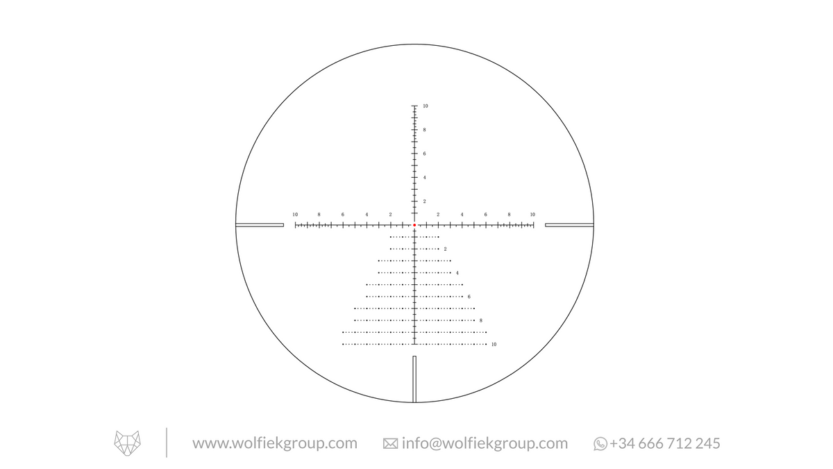 Vector Optics Veyron Compact Riflescope · 6-24x44IR SFP