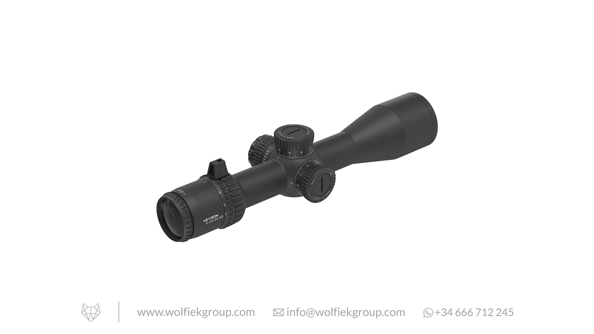 Vector Optics Veyron Riflescope · 6-24x44 HD CTR FFP GenII