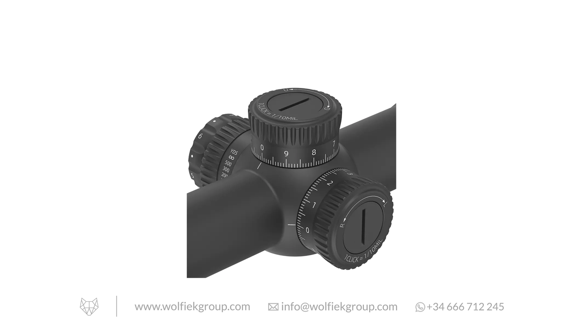 Vector Optics Veyron Riflescope · 6-24x44 HD CTR FFP GenII