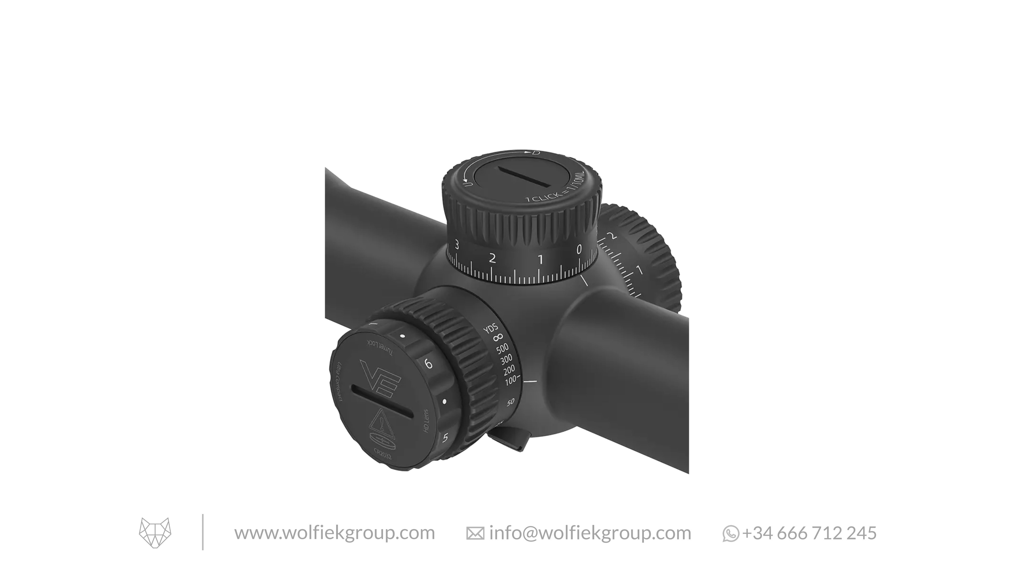 Vector Optics Veyron Riflescope · 6-24x44 HD CTR FFP GenII