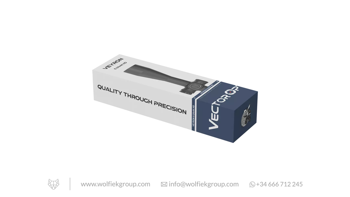 Vector Optics Veyron Riflescope · 6-24x44 HD CTR FFP GenII