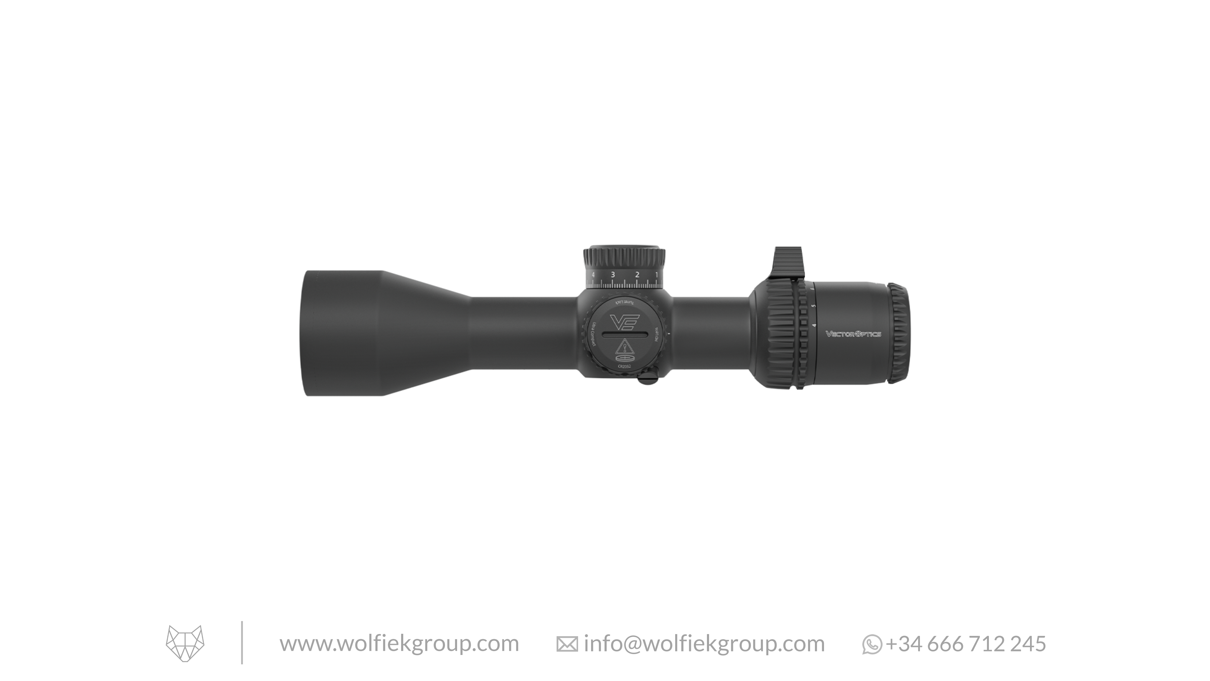 Vector Optics Veyron Riflescope · 4-16x44 HD CTR FFP GenII